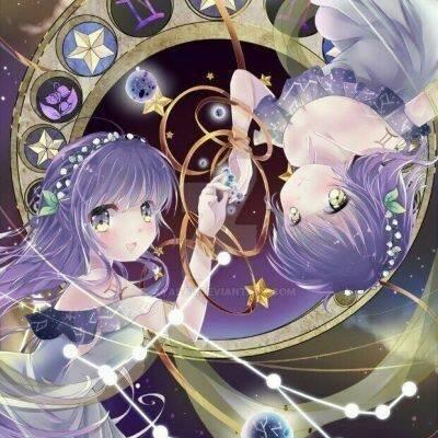 十二星座头像 女生 星空梦幻