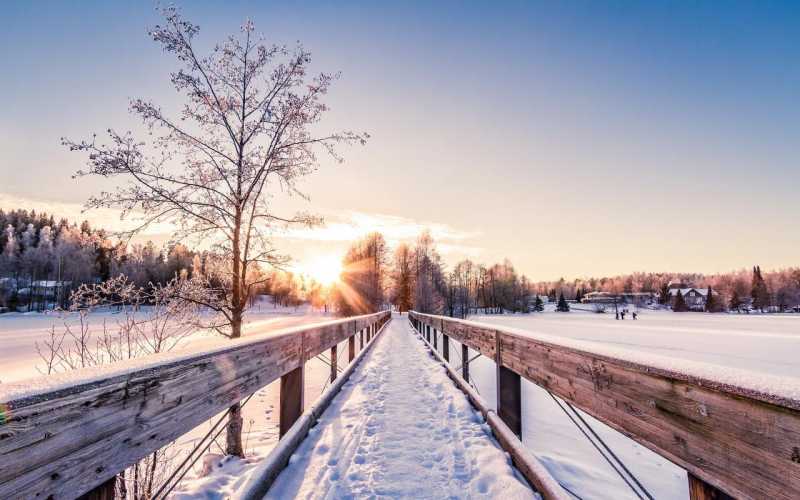 下雪的唯美图片大全