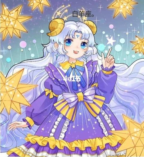 12十二星座少女头像