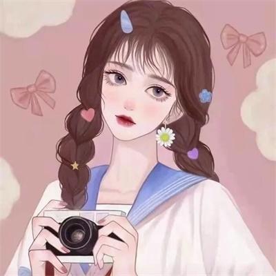 唯美漫画女头像有气质