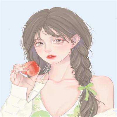 漫画头像女生唯美 优雅