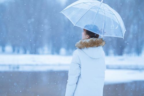 下雪唯美图片