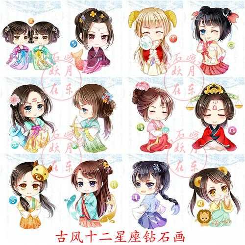 星座头像12星座女古风