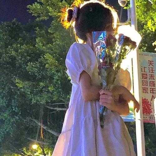 不露脸的女生头像