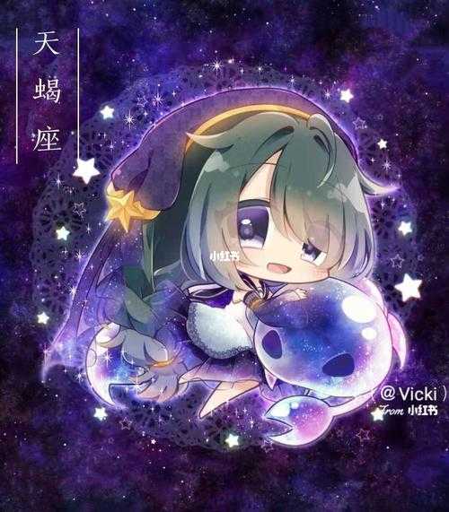 十二星座女生漫画头像